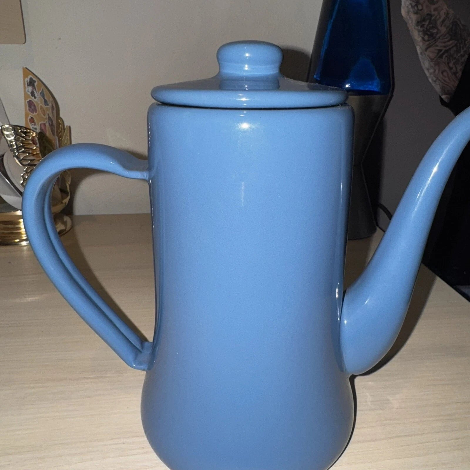 Tsuki Usagi Jirushi Slim Pot Kettle 1.2L Enamelware 8 Colors Coffee Tea Japan