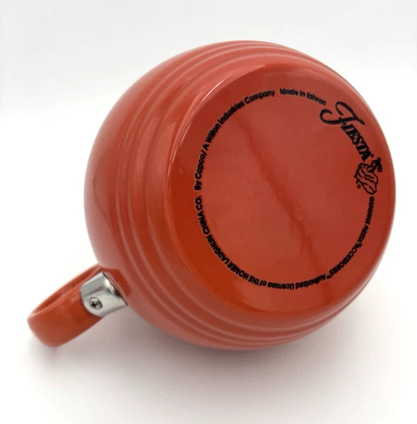 FIESTAWARE Persimmon Enamel on Metal Teapot by COPCO