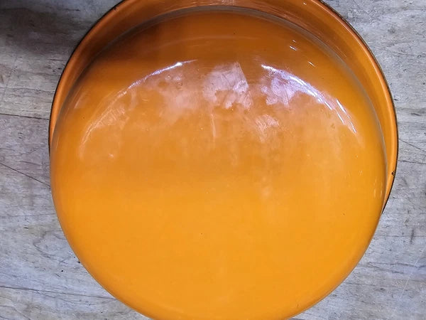 Lot Of 3 Cousances Teapots & BOWL Red & Orange Beautiful Similar To Le Creuset