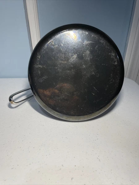 CHANTAL Vintage 1980s Retro TEA KETTLE 1.7 Quart Dark Green  Enamel-On-Steel