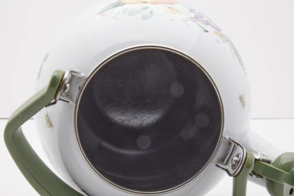 Pfaltzgraff Delicious Metal Whistler Pear Grapes Replacement Tea Kettle Vintage!