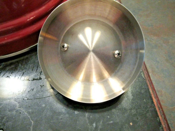 Calidad 2.5L Professional Quality Red Enamel Stainless Whistling Teapot Kettle