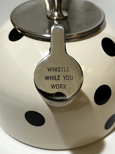 Kate Spade New York Lenox All in Good Taste Deco Dot Tea Kettle 2.5 Qt Capacity