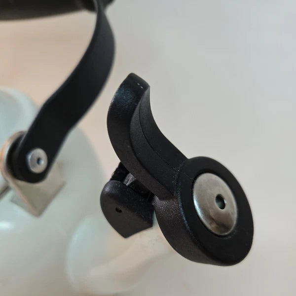 Vintage Le Creuset Whistling Tea Kettle White Enamel Steel 1.25  - Enamel/Steel