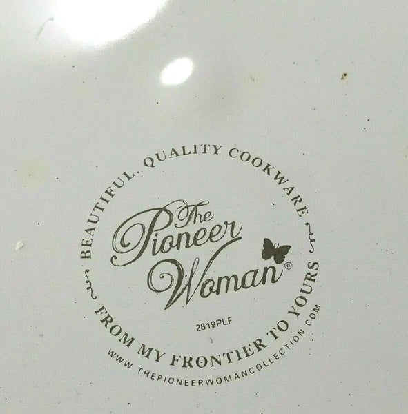 Pioneer Woman Enameled Steel Flower Garden Tea Pot Kettle Floral Retired READ!