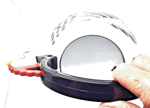 VTG M. Kamenstein Chicken Enamel Tea kettle Pot " Distressed For Display Only"