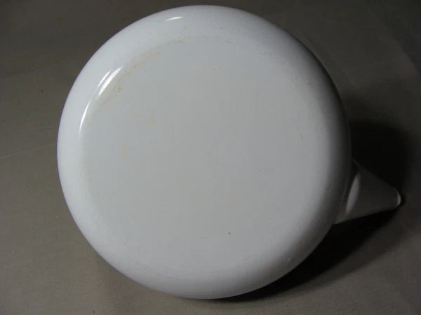 Enamel Tea Kettle In The Applejack Pattern