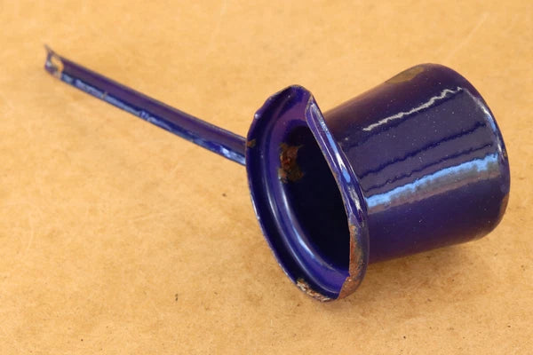 Vintage Enamel Pot Vintage Cookware Camping Dish Coffee Pot Marked 1958.