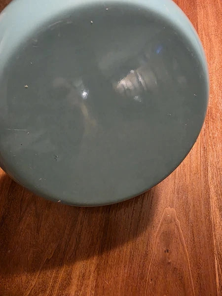 Chantal Whistling Tea Kettle Teapot Blue Aqua Turquoise Enamel 2 Qt