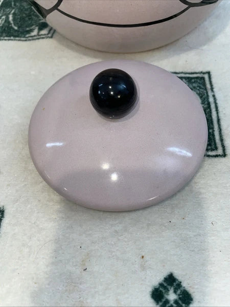 Vintage Kamenstein Pink Pig Whistling Teapot Tea Kettle Needs TLc