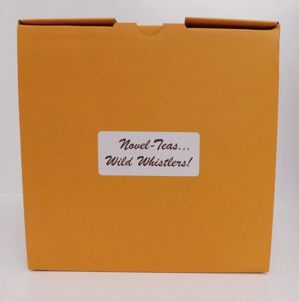 Supreme Novelty Enamel 2.4 Quart Whistling Stovetop Tea Kettle, Bee Hive *NEW*