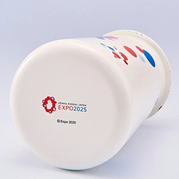 EXPO 2025 Oficial Goods MYAKU-MYAKU Enamel Polka Dots Cafe Pot etc. JAPAN NEW