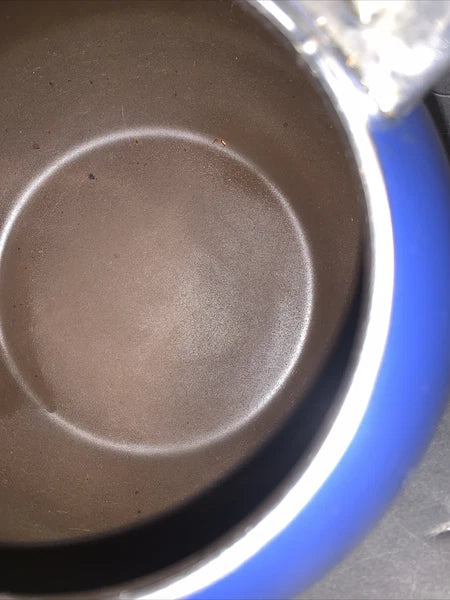 COPCO? 2.27 QT (8 cups) Whistling Tea Pot Kettle Blue Very Clean Inside