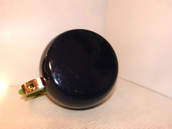 Vintage Copco Eggplant Enamel Whistling Tea Kettle  Beautiful Condition