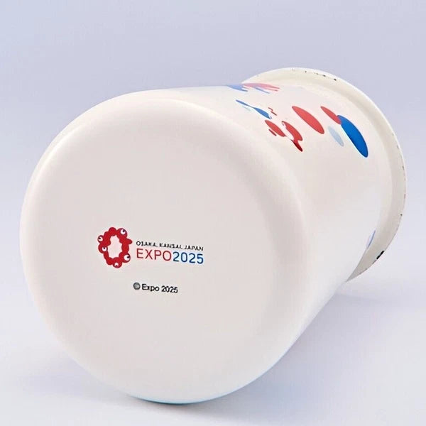 EXPO 2025 Oficial Goods MYAKU-MYAKU Enamel Polka Dots Cafe Pot etc. JAPAN NEW