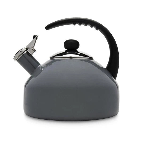 2.8 QT Tea Kettle Stainless Steel Porcelain Enamel Coating Bakelite Handle New