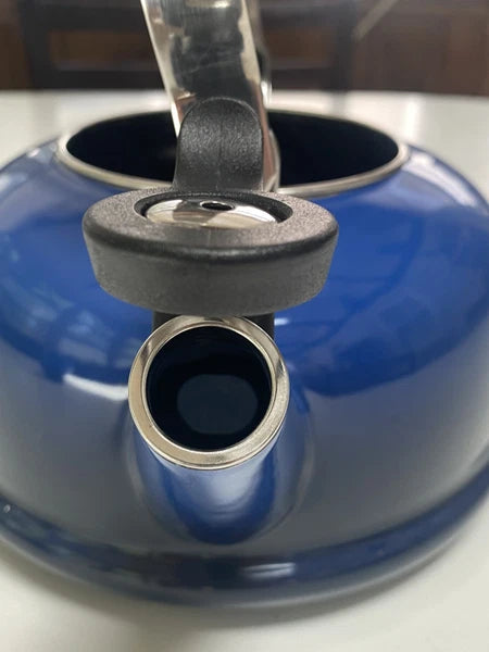 Le Creuset Classic Whistling Kettle, enamel On Steel  Blue Ombré 1.7 Qt