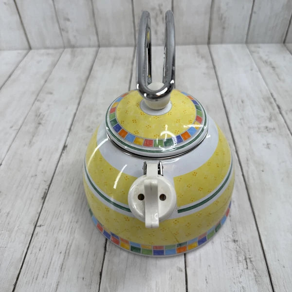 Villeroy & Boch Twist Alea Yellow Limone Tea Kettle Teapot With Lid
