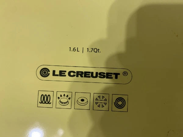 Le Creuset Enamel Yellow 1.7 qt Classic Whistling Tea Kettle