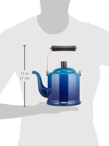 Noda enamel Royal Classic kettle 2.0L Blue IH200V corresponding RCL-50KB NEW