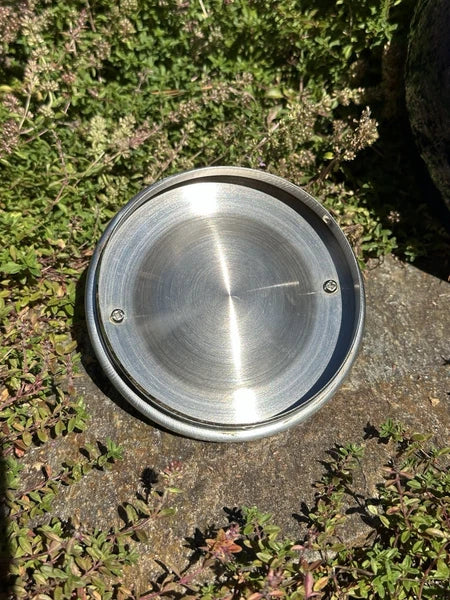 CHANTEL Cobalt Enameled  Whistling Tea Kettle 2qt Stay Cool BLK Phenolic Handle