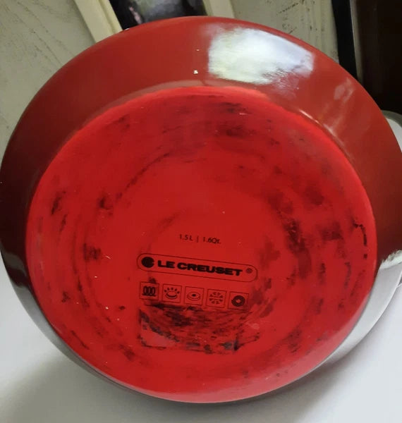 LE CREUSET Cerise Zen Ombre Cherry Red Enamel Teapot 1.5l 1.6qt Whistling Kettle