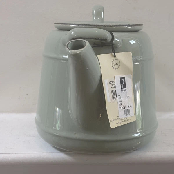 T&G Pride of Place British Design Light Green Teapot NWT