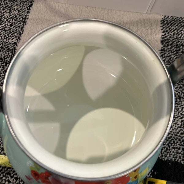 pioneer woman flower teapot