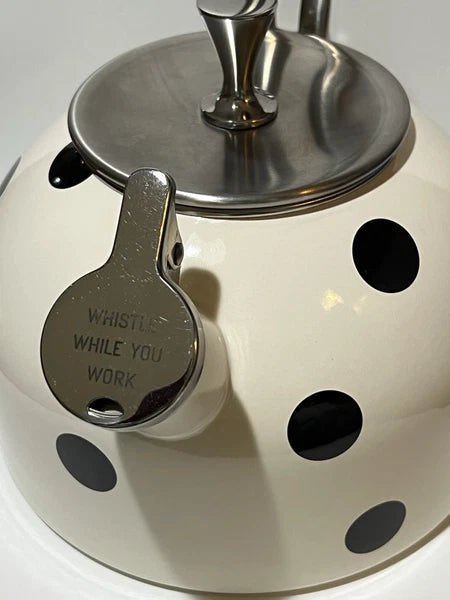 Kate Spade New York Lenox All in Good Taste Deco Dot Tea Kettle 2.5 Qt Capacity
