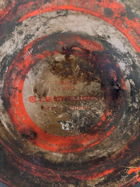 Le Creuset Tea Kettle 1.7 Quart Flame Red Ombre Lg Enamel Teapot R23