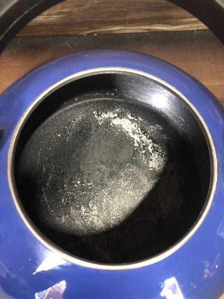 Le Creuset Zen BLUE Enamel Tea Kettle Pot 1.5 L 1.6 Qt