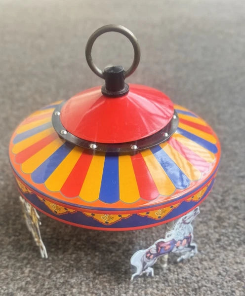 MKI Kamenstein World of Motion Tea Kettle Teapot Carousel FOR PARTS/DISPLAY READ