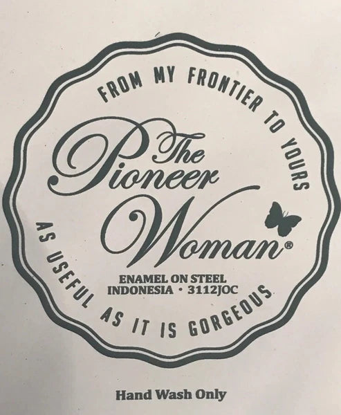 Pioneer Woman 1.9 Quart Tea Kettle Enamel on Steel Cheerful Rose Floral Design-2