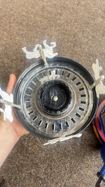 MKI Kamenstein World of Motion Tea Kettle Teapot Carousel FOR PARTS/DISPLAY READ