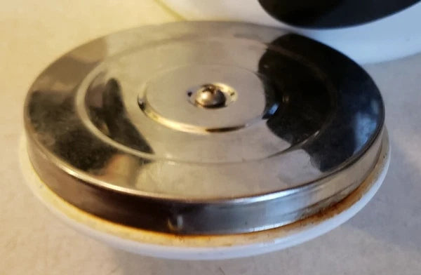 ¹¹ Vintage Rare M Kamenstein Cow Tea Kettle Enamel Whistling Teapot 1992