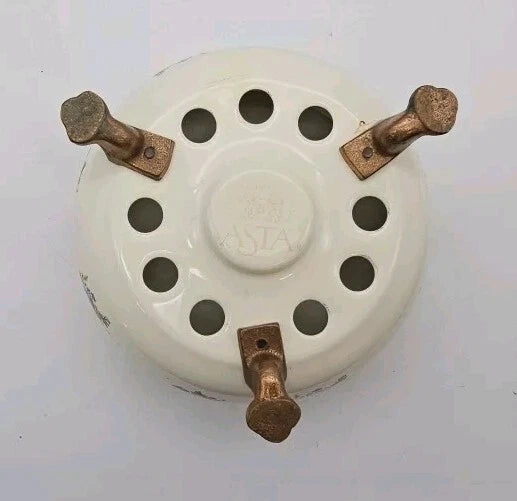 VTG 1960's Asta Fissler Enamelware 7 Piece Set Lidded Terrine Kettle Warmer Tray