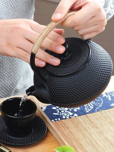 Stylish Iron Teapot, No Enamel, Perfect for Supplementing Your Iron, Compatible