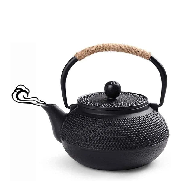 Stylish Iron Teapot, No Enamel, Perfect for Supplementing Your Iron, Compatible