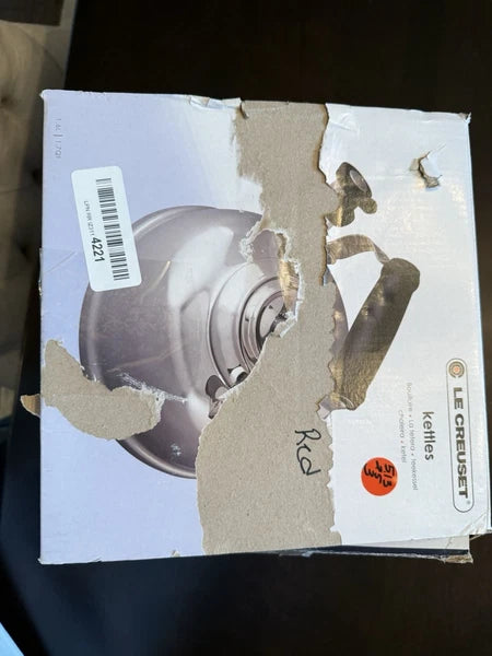 Le Creuset Classic Enamel on Steel 1.7 Qt. Whistling Tea Kettle - Cerise