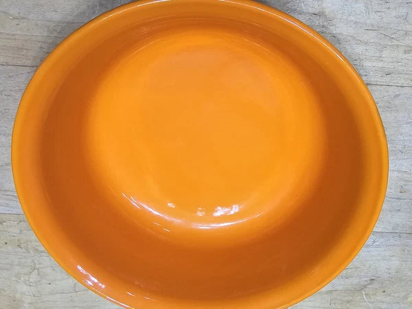 Lot Of 3 Cousances Teapots & BOWL Red & Orange Beautiful Similar To Le Creuset