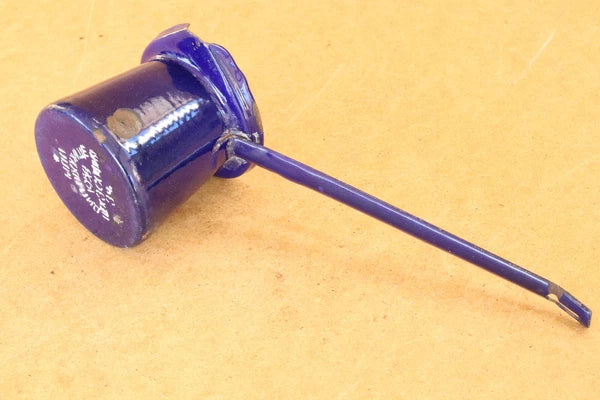 Vintage Enamel Pot Vintage Cookware Camping Dish Coffee Pot Marked 1958.