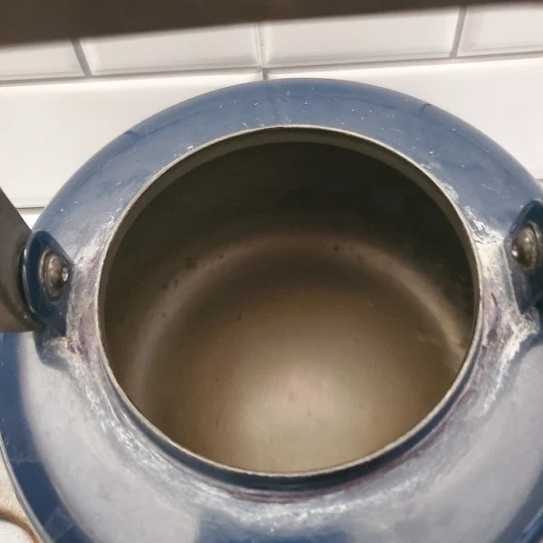 Mid century modern vintage Dansk Gunnar Cyren tea pot kettle early 70s enamel