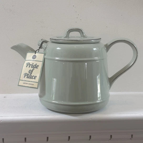 T&G Pride of Place British Design Light Green Teapot NWT