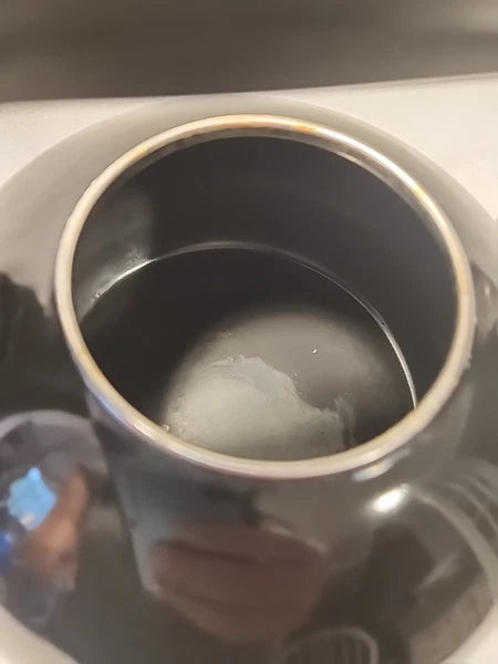 KitchenAid 2 Quart Whistling Kettle, Whistling Teapot, Black Enamel