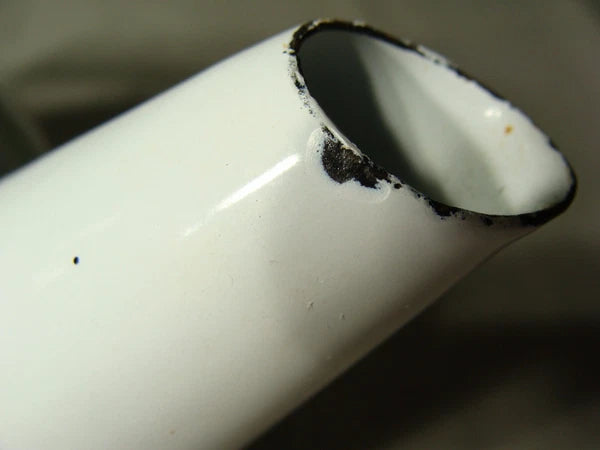 Enamel Tea Kettle In The Applejack Pattern