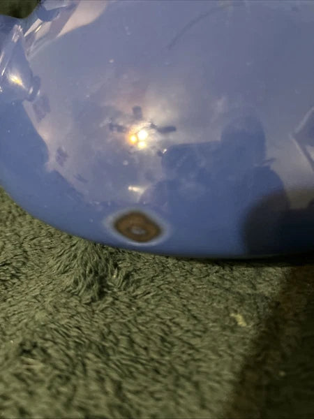 LE CREUSET Zen Tea Kettle Teapot Blue Enamel Retro Style 1.6 US Quarts/1.5 Liter