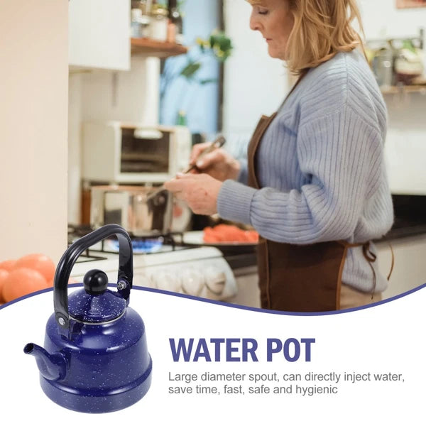 Wood Burner Kettle Stove Top Office Kitchen Teapot Home and Coffee