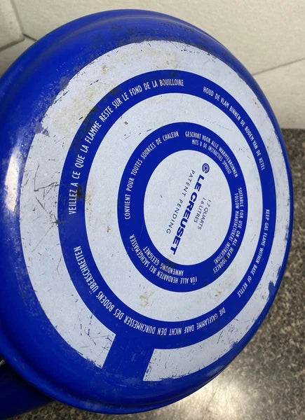 Le Creuset Enamel on Steel Classic Whistling Kettle Cobalt Blue 1.7qt No Whistle