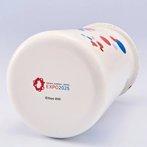 EXPO 2025 Oficial Goods MYAKU-MYAKU Enamel Polka Dots Cafe Pot etc. JAPAN NEW