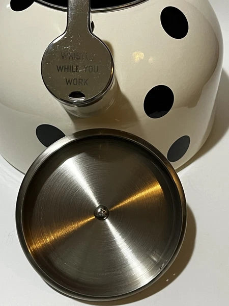 Kate Spade New York Lenox All in Good Taste Deco Dot Tea Kettle 2.5 Qt Capacity